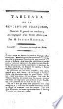 Tableaux de la Révolution françoise, dessinés et gravés en couleurs ; accompagnés d'un texte historique par M. Sylvain Maréchal...