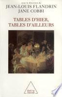 Tables d'hier, Tables d'ailleurs