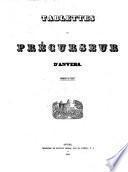 Tablettes du précurseur d'Anvers