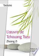 Taoïsme, L'œuvre de Tchouang Tseu