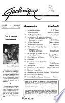 Technique; Revue Industrielle. Industrial Review