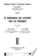 Techniques agricoles et productions tropicales