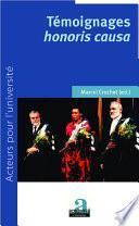 Témoignage honoris Causa