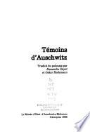Témoins d'Auschwitz