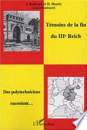 Témoins de la fin du Troisième Reich
