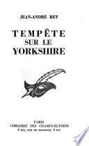 Tempête sur le yorkshire
