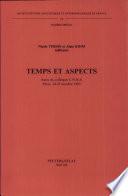Temps et aspects