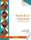Livre Teoría de la Educación