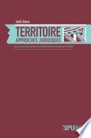 Territoire. Approches juridiques