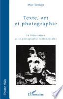 Texte, art et photographie