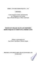 Texte et image dans les mondes hispaniques et hispano-américains