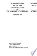 Textes Adoptés Par L'Assemblée