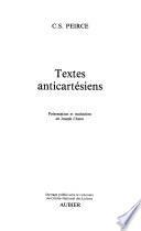 Textes anticartésiens