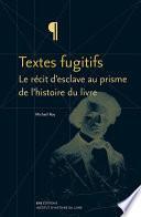 Textes fugitifs
