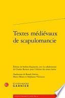 Textes médiévaux de scapulomancie