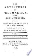 The Adventures of Telemachus, the Son of Ulysses. Translated Into English by Des Maizeaux. The Seventeenth Edition, Corrected