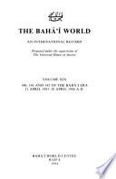 The Bahá'í World