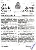 The Canada Gazette