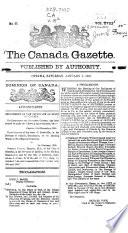 The Canada Gazette