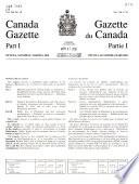 The Canada Gazette