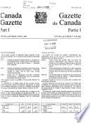 The Canada Gazette