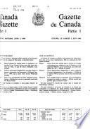 The Canada Gazette