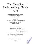 The Canadian Parliamentary Guide