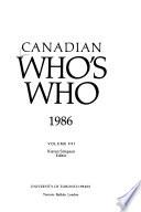 The Canadian Who's who