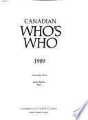 The Canadian Who's who