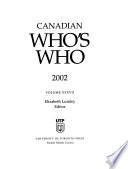 The Canadian Who's who