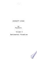 The Complete Works of Gustave Flaubert: Sentimental education