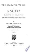 The dramatic works of Molière