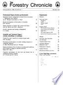 The Forestry Chronicle