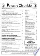 The Forestry Chronicle