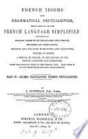 The French language simplified. Lond. &c., 1856, cm.18