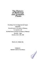 The History of Medicinal and Aromatic Plants