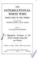 The International Who's who