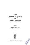 The Journal de Guerre of Henri Pirenne