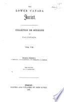 The Lower Canada Jurist
