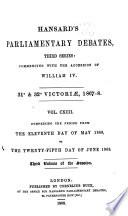 The Parliamentary Debates (official Report[s]) ...