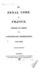 The penal code of France