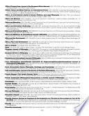 The Philosopher's Index