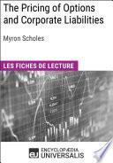 The Pricing of Options and Corporate Liabilities de Myron Scholes