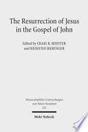 The Resurrection of Jesus in the Gospel of John