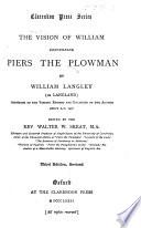 The Vision of William Concerning Piers the Plowman