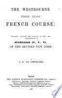 The Westbourne three years' French course