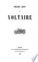 Théatre choisi de Voltaire