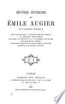 Théâtre complet de Émile Augier