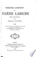 Théâtre complet de Eugene Labiche