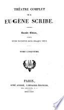 Théàtre complet de M. Eugène Scribe